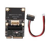 Sxhlseller Mini PCIE a USB3.2 GEN1 Tarjeta de Expansión Frontal de 19 Pines para Transferencia de Datos Rápida y Estable para WindowsXP 7 8 10 11 ForLINUX 5Gbps Tarjeta de Expansión de