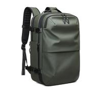 Sxhlseller Mochila de Compresión de Vacío, Mochila de Viaje Expandible de 60L con system de Vacío, Separación en Seco Húmedo en Mochilas con Compartimento para Zapatos para un Negocio de (GREEN)