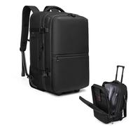 Sxhlseller Mochila de Compresión de Vacío, Mochila de Viajes Expandible 40L-60L con system de Vacío, Bolsa de Vacío de Vacío Anti lo Anti-robo a Prueba de Agua con Cerradura de Ruedas para