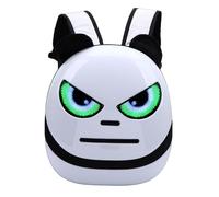 Sxhlseller Mochila LED con Ojos LED 3D |Pantalla Personalizable de 16x32 a Través de la Aplicación, Duradero Hecho de Material ABS y PC, Correas Ajustables para Andar en Bicicleta y Viajar