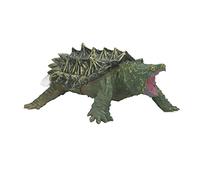 Sxhlseller Modelo de Tortuga Mordedora, Figuras de Animales Realistas, Modelo de Anfibio, Alta Simulación Pintada a Mano, Adorno Coleccionable Multiusos, Ayuda para la Enseñanza, con Pequeño Portátil