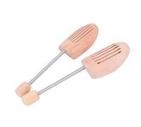 Sxhlseller Moldeador de Zapatos de Madera de 2 Piezas con Columna de Resorte, Horma Antiarrugas para Hombres y Mujeres, Soporte para Zapatos para Todos los Tamaños (43 44)