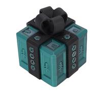 Sxhlseller Molesta Caja de Regalo con Compartimento Oculto |Mecanismo de Desbloqueo único, Diseño Impreso en 3D para Almacenamiento de Joyas y Pequeños tesoros. (Verde Oscuro Negro)