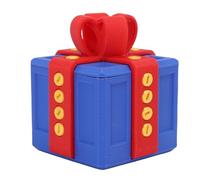 Sxhlseller Molesta Caja de Regalo con Compartimento Oculto |Mecanismo de Desbloqueo único, Diseño Impreso en 3D para Almacenamiento de Joyas y Pequeños tesoros. (Azul rojo)