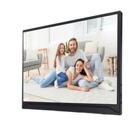 Sxhlseller Monitor Portátil, 15,6 Pulgadas 1080P FHD IPS Inalámbrico USB C Pantalla Externa con WiFi de Doble Banda AirPlay Miracast, para Teléfono Portátil PC