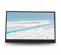 Sxhlseller Monitor Portátil, Extensor de Pantalla Inalámbrico de 15,6 Pulgadas para Ordenador Portátil, Trabajo de Viaje con WiFi de Doble Banda 1080P y Soporte de Batería Incorporado