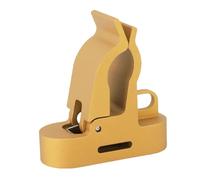 Sxhlseller Monte de Carro Magnético para Accesorios de Golf, Abrazadera de Aluminio CNC con un Imán Fuerte de 50 Libras, Se Adapta a Anillos de 30-60 Mm, Se Adjunta a Carros y Clubes, un de (Gold)