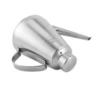 Sxhlseller Olla de Aceite de Acero Inoxidable 304, Recipiente de Almacenamiento de Cocina de 600 Ml con y Tapa Ergonómicos, Pico Ancho para un Vertido Suave, Base Redonda para Mayor Estabilidad