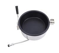Sxhlseller Olla para Palomitas de Maíz de Acero Inoxidable 43.56 Oz |Stovetop Popper para Gas y Electricidad, Máquina Portátil para Hacer Noches de Cine para la Familia, Fácil de Limpiar