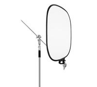 Sxhlseller Panel de Luz Suave Portátil, Tablero de Luz de Fotografía Plegable con Varilla de Aluminio y Bolsa de Almacenamiento para Sesión de Fotos de Vídeo de Retrato de Estudio