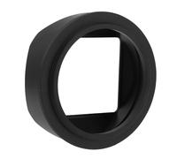 Sxhlseller Parasol Cuadrado de Aluminio para Lente X100VI, Pantalla de Metal de Estilo Vintage - Accesorio Roscado Negro con Acabado Mate Que Evita Reflejos y Rayones