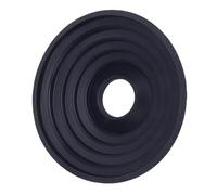 Sxhlseller Parasol de silicona para lente de cámara, diseño plegable antirreflectante para cámaras de 50-70 mm, minimizando el reflejo de vidrio, fácil instalación, ligero y portátil para uso en