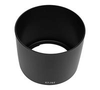 Sxhlseller Parasol ET-78II para EF 135 Mm F2L y 180 Mm F3.5L USM, Accesorio de Plástico Negro para Reducir el Deslumbramiento y Bloquear la Luz Ambiental Durante la Fotografía
