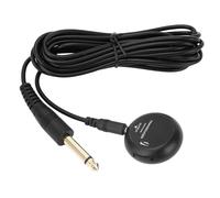 Sxhlseller Pastilla de Micrófono de Contacto Piezoeléctrico, Volumen Ajustable, Mini Pastilla Piezoeléctrica Autoadhesiva para Guitarra Acústica, Ukelele, Violín, de Transductor Adhesiva para Artistas