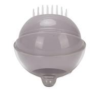 Sxhlseller Peine de Masaje de Aseo de Mascotas con Característica Anti Estática para Perros y Gatos de Pelo Corto, Experiencia Relajante Cómoda, Diseño Universal para Varias Razas (GREY)