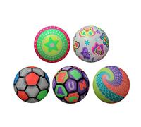 Sxhlseller Pelotas Intermitentes Inflables Luminosas para Niños, Suaves, Hinchables, para Juegos Nocturnos Al Aire Libre, 12 Piezas, Material Seguro y Duradero para Niños, Adecuado para Lugares