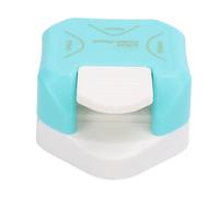 Sxhlseller Perforadora de Esquinas 3 en 1, Cortador de Papel Azul con Opciones de Radio de R4 Mm, R7 Mm, R10 para Cartulina y Fotos, Herramienta con de Palanca para Recortar Bordes Limpios