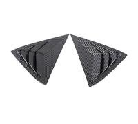 Sxhlseller Persiana Deportiva para Ventana Trasera para MK7 7.5 2008-2017, Elegante Protección de Privacidad Reduce la Temperatura para Propietarios de Automóviles (Estilo de Fibra de Carbono)