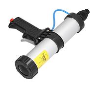 Sxhlseller Pistola de Calafateo Neumática con Regulador de Presión de Aire para Cartuchos de 310 Ml, Herramienta de Aleación de Aluminio para Decoración de Edificios y Aplicaciones de Reparación de