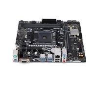 Sxhlseller Placa Base A320M F Micro ATX, Zócalo AM4 Compatible con 1.ª 2.ª 3. Generación Ryzen R3 R5 R7 Athlon APU DDR4 de 32 GB, con Módulo Regulador de Voltaje Digital, para PC