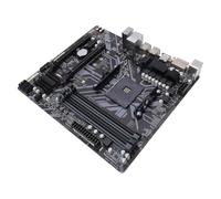 Sxhlseller Placa Base B450M DS3H, Placa Base B450 AM4 ATX DDR4 con M.2 NVMe, Compatible con APU Athlon Gen R3 R5 R7 R9, para PC de Escritorio para Juegos DIY