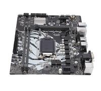 Sxhlseller Placa Base de Computadora Micro ATX para LGA1200 10.ª Generación Core Pentium Celeron, DDR4 de Doble Canal 64 GB máx., 3.0, Ranuras PCIe, USB, RJ45, Puertos VGA DVI