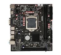 Sxhlseller Placa Base de Escritorio H110, DDR4 SO DIMM, 32 GB/s M.2 SATA3.0, Compatible con 1151 Pines para Core I5 6500 I7 6700 CPU