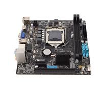 Sxhlseller Placa Base H55M, Placa Base de Escritorio PCB M ATX con Doble Canal DDR3, Soporte LGA 1156, VGA HDMI SATA2 USB2.0 USB3.0 para PC de Juegos de Oficina en Casa