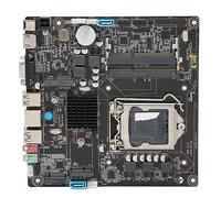 Sxhlseller Placa Base H81 Mini ITX, Ranura LGA 1150, Soporte DDR3 de Doble Canal para CPU Core I3 I5 I7 de 4.ª y 5.ª Generación, Ranuras de Expansión, Arquitectura Micro ITX, Interfaces