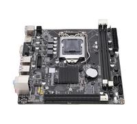 Sxhlseller Placa Base H81, Placa Base para Juegos Mini ITX Compatible con Core I3 I5 I7 E3 V3 Celeron Pentium G Series, con Doble Canal DDR3 1600MHz M.2 NVMe Slot PCI Express X16