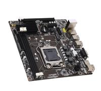 Sxhlseller Placa Base LGA 1155, Placa Base para Juegos de 4ta Generación para PC de Escritorio, 1155 Pines, Máx. 16 G, Compatible con Procesador I3 I5 I7, Interfaz de Red de 1000M, Placa