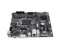Sxhlseller Placa Base M-ATX para LGA 1151, Compatible con CPU Pentium Celeron I7 I5 I3 de 8.ª y 9.ª Generación, DDR4 32 GB máx., Doble Canal, Chipset H310, Salidas DVI VGA, PCI-E 3.0, USB 3.1,