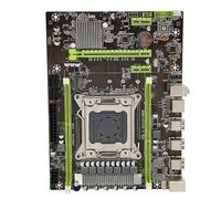 Sxhlseller Placa Base para Computadora de Escritorio, Placa Base DDR3 1 PCIe X16 4 SATA2.0 DDR3 de Doble Canal 8 USB2.0 Placa Base LGA2011 de Potencia de 8 Fases para Computadora PC