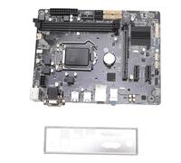 Sxhlseller Placa Base para Computadora Micro ATX, Placa Base para PC LGA 1150 DDR3 1600MHz con Puertos USB 3.0 y USB 2.0, para Procesadores Core I7 I5 I3 Pentium Celeron de 4ta Generación