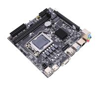 Sxhlseller Placa Base para Juegos H110, Placa Base para Computadora LGA 1151 Mini ITX con DDR4 2133 2400 2666MHz M.2 NVMe PCIe X16, para Procesadores Core I7 I5 Pentium Celeron de Sexta,