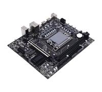 Sxhlseller Placa Base para Juegos H610, Doble Canal DDR4 64GB 3200MHz, Ranura M.2 3.0 6Gb/s ATX, con DisplayPort, para LGA 1700 I3 I5 I7 I9 12.a 13.a 14.a Generación