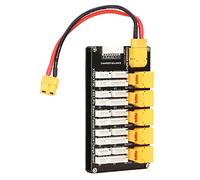 Sxhlseller Placa de Carga de Batería LiPo Paralela para Paquetes de Iones de Litio LiPo Life 2-6S, Interfaz de Enchufe XT30 XT60 Compatible con IMAX B6 Q6 Pro D2 y T8 Balancer