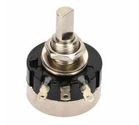 Sxhlseller Potenciómetro de Película de Carbono RV24YN20F, Componente Giratorio de Círculo único de 5 K Ohmios para Instrumentación Electrónica y Sistemas de Control Industrial, Juego de 2 Piezas