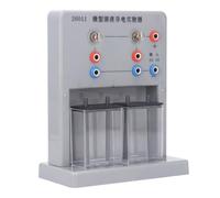 Sxhlseller Probador de Conductividad de Electrolitos LED, Prácticas Abrazaderas de Alambre de 6 Piezas para Detección de Soluciones, Experimentos de Química, Material de PVC para Uso en Laboratorio