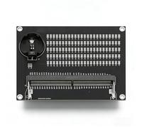Sxhlseller Probador de Memoria para Portátiles, Analizador de Diagnóstico LED de Ranura RAM DDR5 con Detección Rápida de Fallos e Indicadores Luminosos, para Técnicos Informáticos y