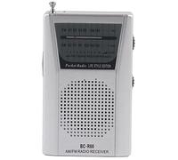 Sxhlseller Radio de Bolsillo, Radio Am FM Portátil Pequeña, Radio de Transistores Que Funciona con Batería, con Altavoz de 5 W para Estudios de Entretenimiento en el Hogar de Emergencia para Viajes