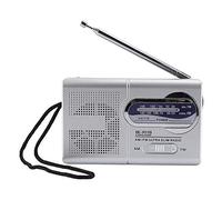 Sxhlseller Radio, multifunción, portátil, Compacto, Mini Bolsillo Am/FM BC-R119, Radio, Altavoz, Receptor, Antena telescópica