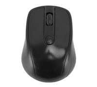 Sxhlseller Ratón Inalámbrico 2,4G, Ratón óptico Inalámbrico Ergonómico Profesional de Alta Sensibilidad para Ordenador Portátil con Rendimiento de Trabajo Eficiente (Black)