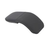 Sxhlseller Ratón Táctil Bluetooth ARC, Ratón Curvo Inalámbrico Plegable Ultradelgado, Desplazamiento Táctil, 1200 dpi, de Viaje Portátil para Ordenador Portátil, Tableta y Teléfono (Black)