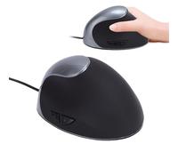 Sxhlseller Ratón Vertical Ergonómico, Ratón Ergonómico óptico con Cable USB de 3 dpi Ajustables con 6 Botones Cable de 4.4 Pies para Computadora Portátil PC
