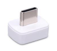 Sxhlseller Receptor de Ratón USB C para G304 G305 2,4 GHz (White) | Adaptador Tipo C, Reparación de Dongle Perdido, Copia de Seguridad de Viajes para Juegos, Construcción Compacta ABS