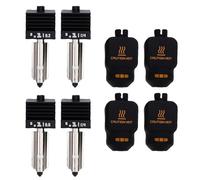 Sxhlseller Reemplazo de Hotend Modular para Impresora 3D Lab P2S H2D H2S A1 Mini, Alta Precisión, 0,2mm, 0,4mm, 0,6mm, 4 Uds.