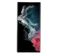 Sxhlseller Reemplazo de Pantalla para S23 Ultra 5G de 6,8 Pulgadas, Pantalla TFT Táctil Digitalizador con Marco Medio y Herramientas de Reparación, Compatible con SM S908B S908U S908A S908U1 (Silver)