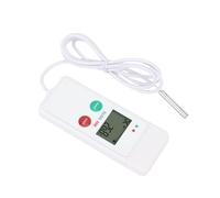 Sxhlseller Registrador de Datos de Temperatura USB con Sonda Externa |Informe en PDF con Pantalla LCD de 35000 Lecturas para Invernadero Farmacéutico y Alimentario de Cadena de Frío