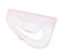 Sxhlseller Regla para Hacer Patrones, Regla de Costura Curva Métrica Multifunción Grande para Diseño de Prendas, Herramienta de Sastre de Plástico para Dibujar Líneas, Patrones de Curvas